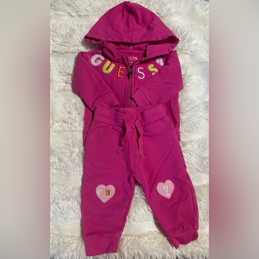 Brand Name 3-6 months Guess 2 piece suit